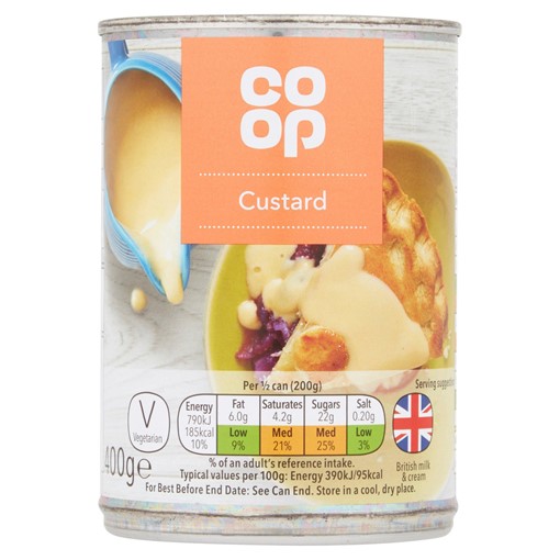 Picture of Co-op Custard 400g