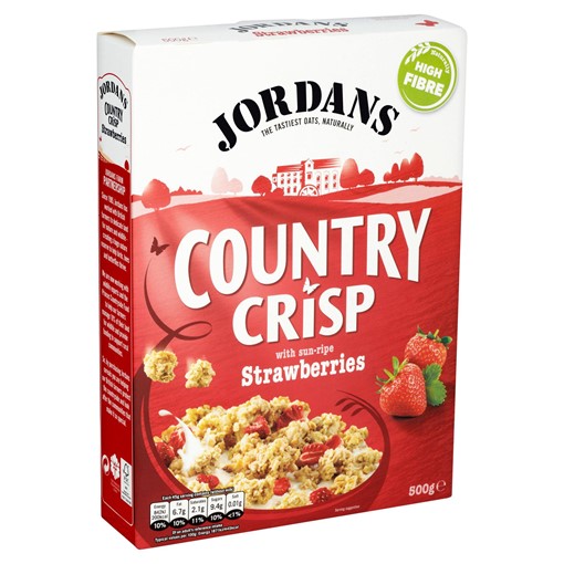 Picture of Jordans Country Crisp with Sun-Ripe Strawberries 500g
