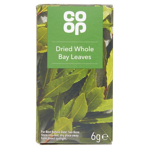Picture of Co-op Dried Whole Bay Leaves 6g