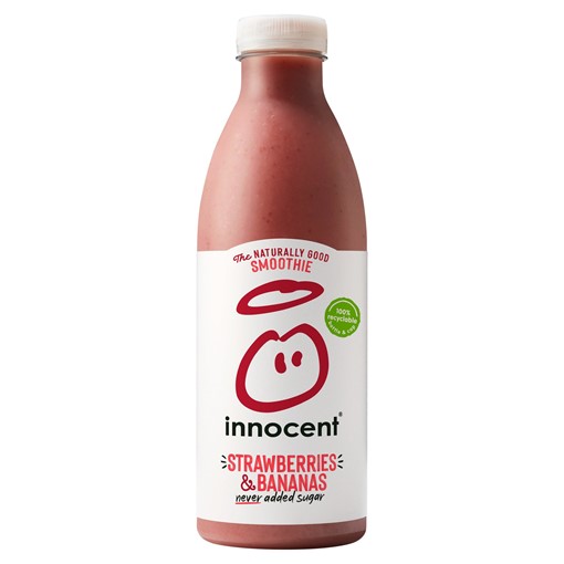 Picture of innocent Smoothie Strawberries & Bananas 750ml