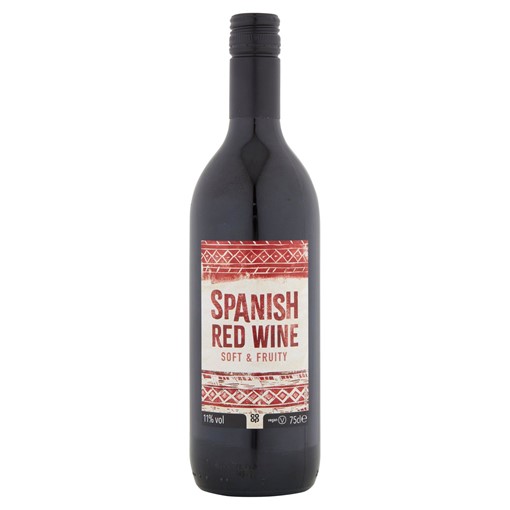 Picture of Co-op Spanish Red Wine 75cl