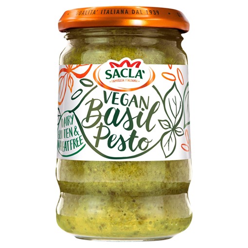 Picture of Sacla' Vegan Basil Pesto 190g