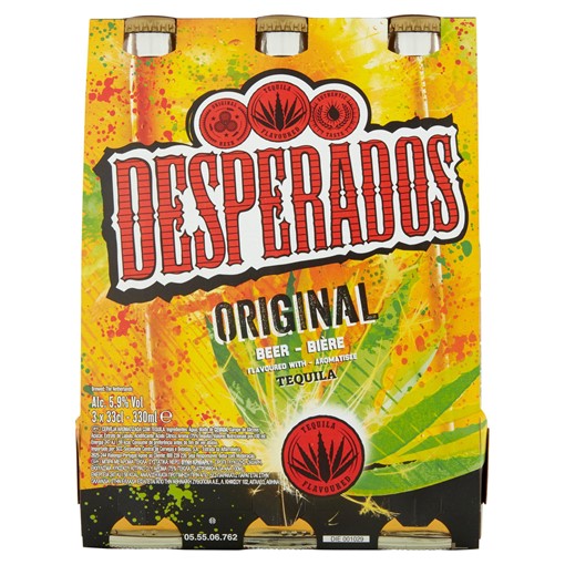 Desperados Tequila Lager 3 x 330ml