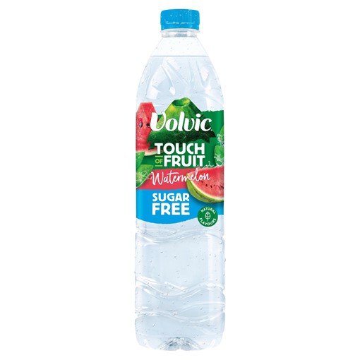 Picture of Volvic Touch of Fruit Sugar Free Watermelon Natural Flavoured Water 1.5L