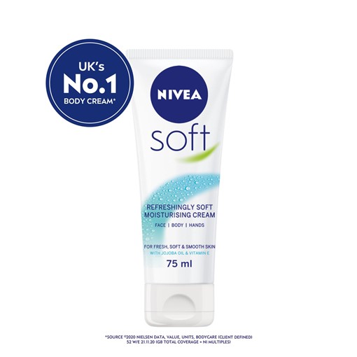 Picture of NIVEA Soft Moisturiser for Body, Face & Hands 75ML