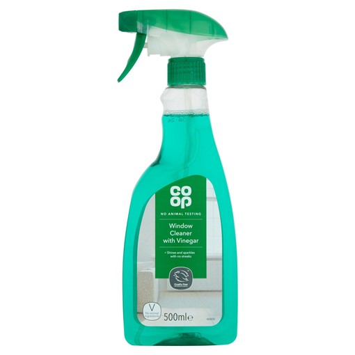 Picture of Co-op Window Cleaner with Vinegar 500ml