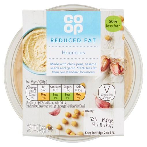 Picture of Co-op Houmous 200g