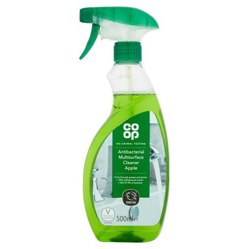 Picture of Co-op Antibacterial Multisurface Cleaner Apple 500ml
