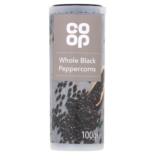 Picture of Co-op Whole Black Peppercorns 100g