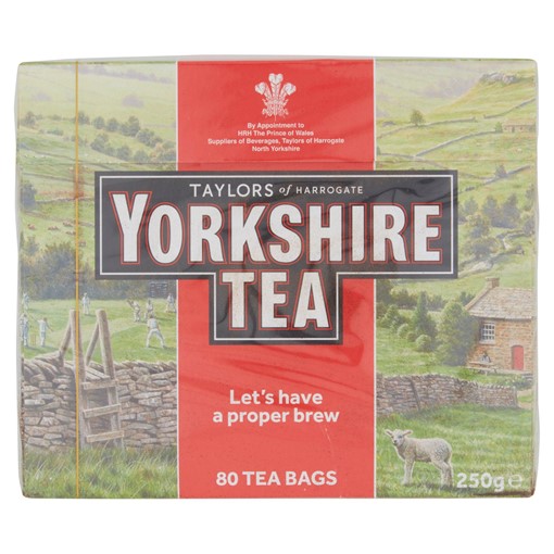 Picture of Yorkshire Tea 80 Tea Bags 250g