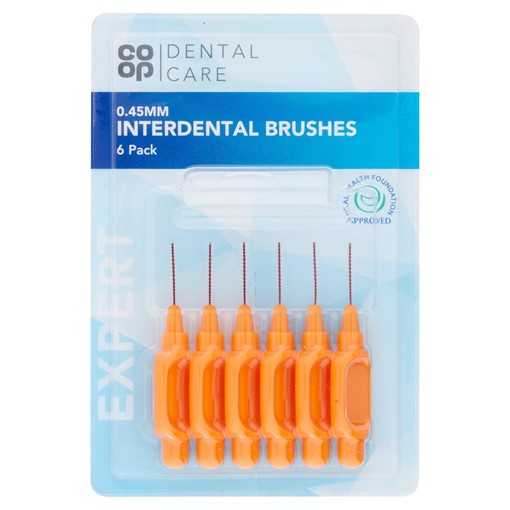 Picture of Co-op Dental Care Expert 6 Interdental Brushes 0.45mm