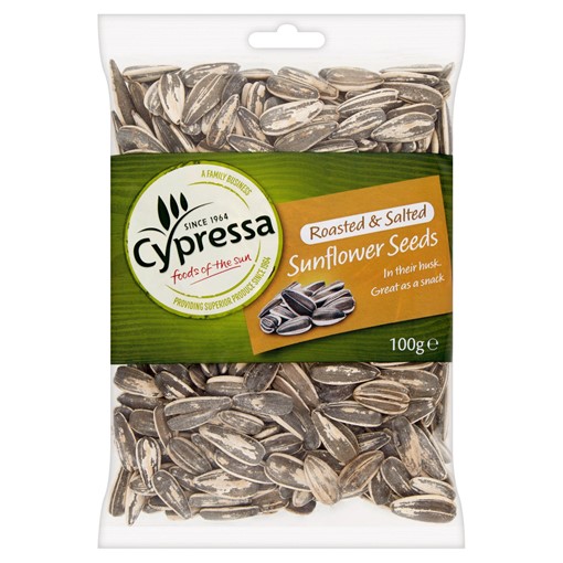 Picture of Cypressa Roasted & Salted Sunflower Seeds 100g