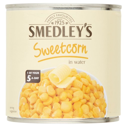 Picture of Smedley's Sweetcorn in Water 326g