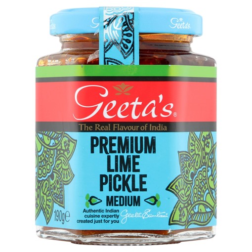 Picture of Geeta's Premium Lime Pickle Medium 190g