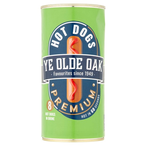 Picture of Ye Olde Oak 8 Premium Hot Dogs in Brine 560g