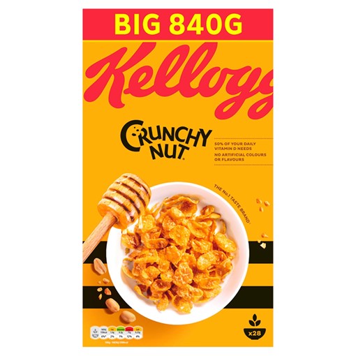 Picture of Kellogg's Crunchy Nut Original Cereal 840g