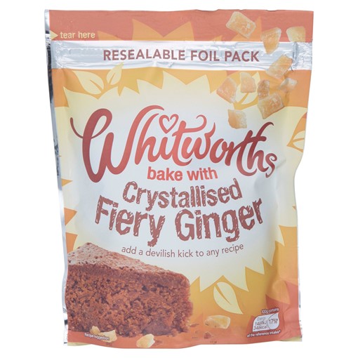 Picture of Whitworths Crystallised Fiery Ginger 175g