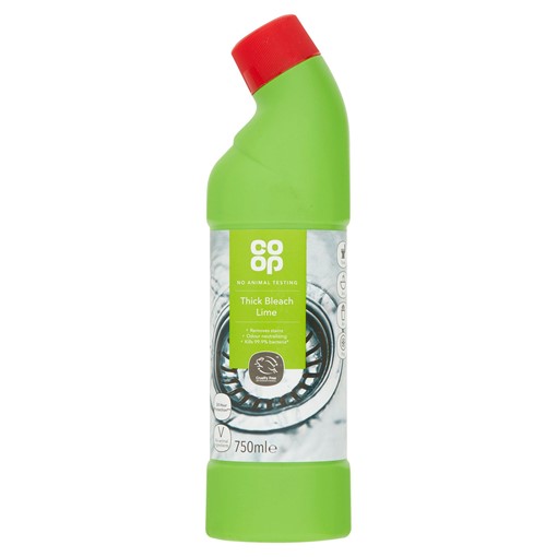 Picture of Co-op Thick Bleach Lime 750ml