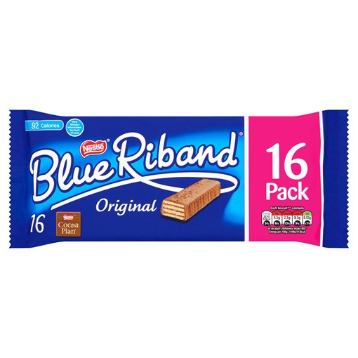 Picture of Blue Riband Milk Chocolate Wafer Biscuit Multipack 16 Pack