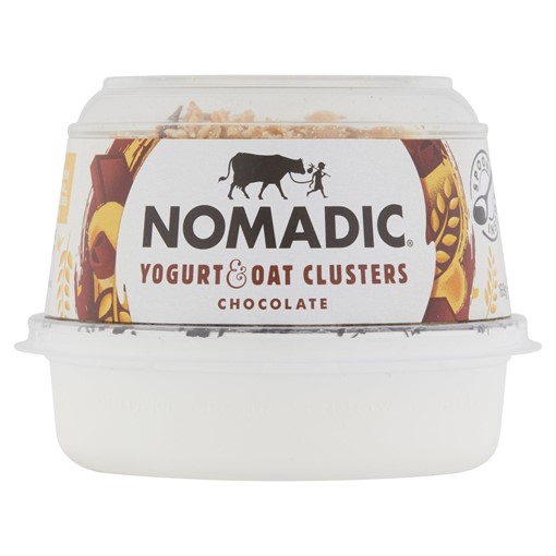 Picture of Nomadic Yogurt & Oats Crunchy Clusters Chocolate 169g