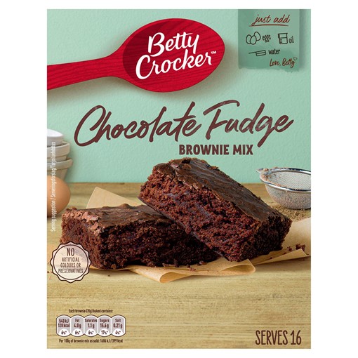 Picture of Betty Crocker Chocolate Fudge Brownie Mix 415g