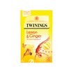 Picture of Twinings Lemon & Ginger 20 Tea Bags 30g