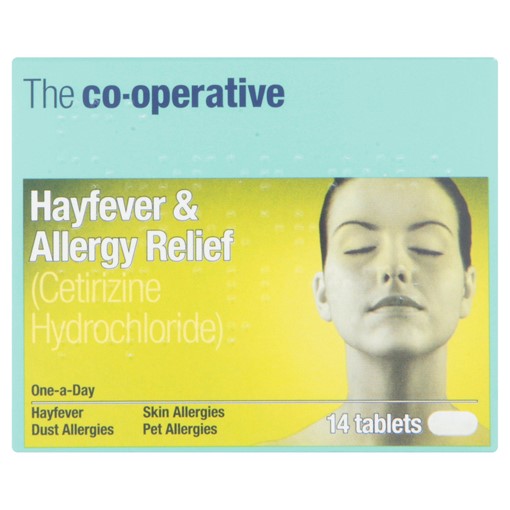 Picture of The Co-operative Hayfever & Allergy Relief 14 Tablets