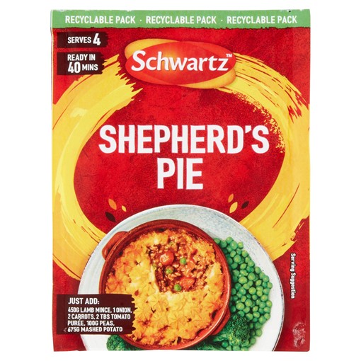 Picture of Schwartz Shepherds Pie Recipe Mix 38g