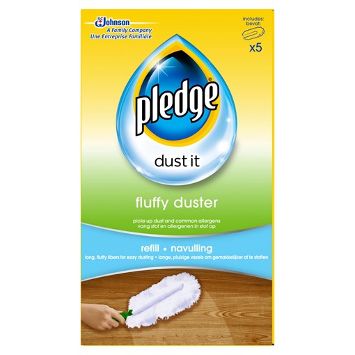 Picture of Pledge Dust It Fluffy Duster Refill 5 Pack