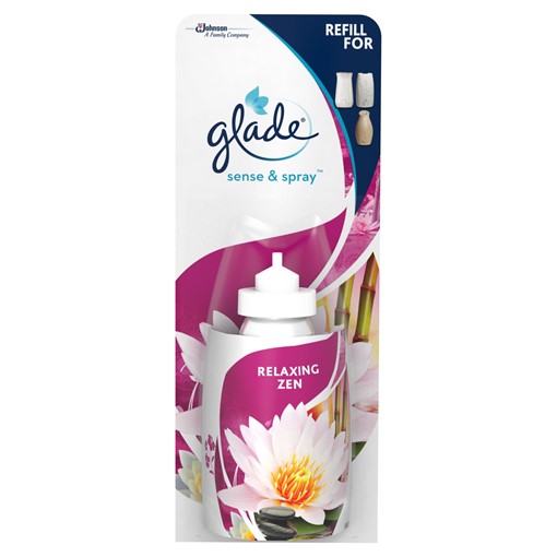 Picture of Glade Sense & Spray Refill Relaxing Zen Air Freshener 18ml