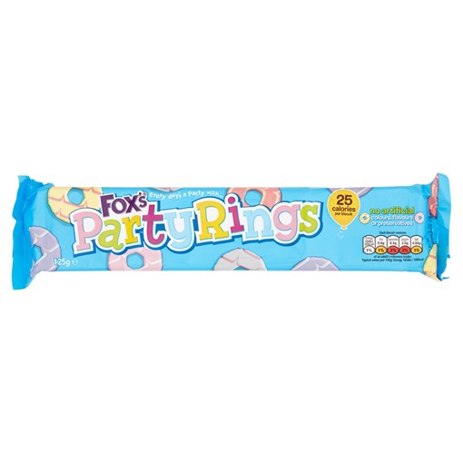 Picture of Fox's Party Rings 125g