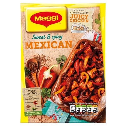 Picture of MAGGI Juicy Mexican Chicken Recipe Mix 40g