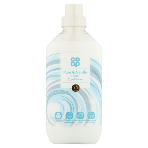 Picture of Co Op Pure & Gentle Fabric Conditioner 21 Washes 630ml