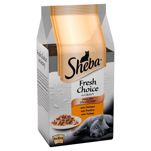 Sheba clearance 50g pouches