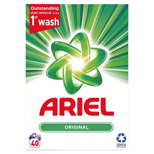 Picture of Ariel Washing Powder 2.6kg, 40 Washes
