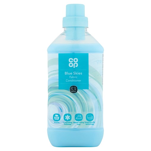 Picture of Co Op Blue Skies Fabric Conditioner 21 Washes 630ml