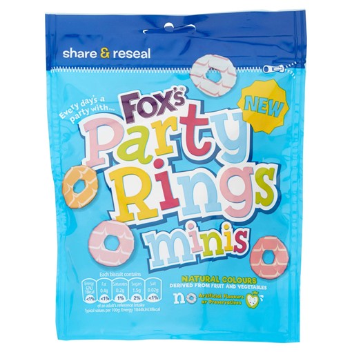 Picture of Fox's Party Rings Minis 110g