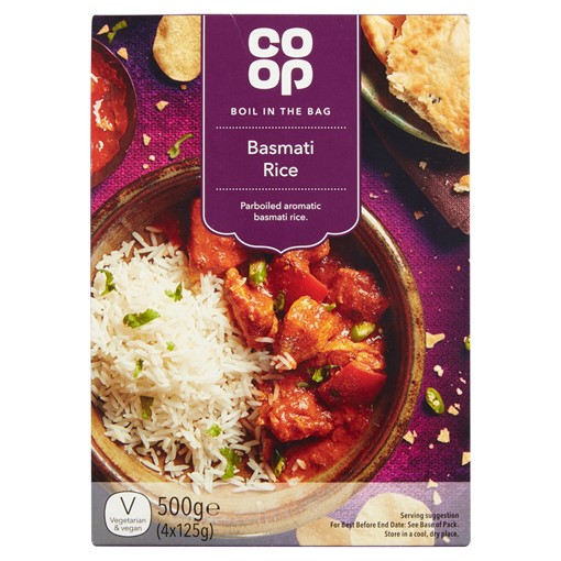 Picture of Co-op Boil In The Bag Basmati Rice