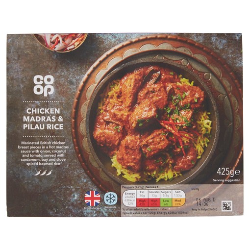 Picture of Co-op Chicken Madras 425g
