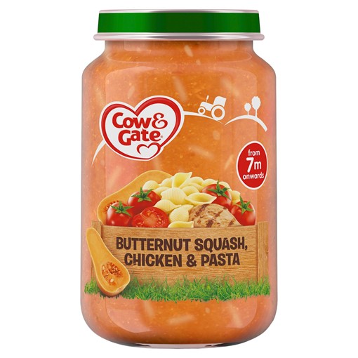 Picture of Cow & Gate Butternut Squash Chicken & Pasta Jar 200g