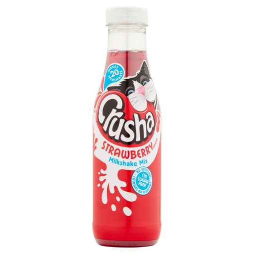 Picture of Crusha Strawberry Flavour Milkshake Mix 500ml
