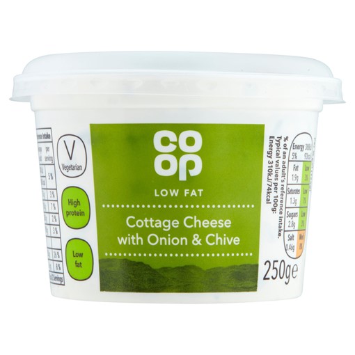 Picture of Co-op Cottage Cheese with Onion & Chive 250g