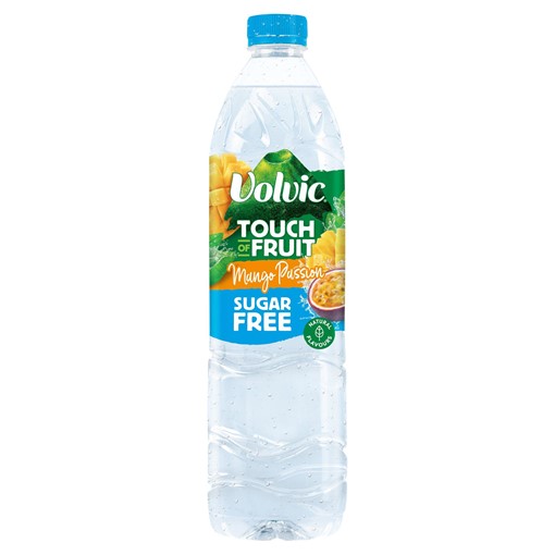 Picture of Volvic Touch of Fruit Sugar Free Mango Passion Natural Flavoured Water 1.5L