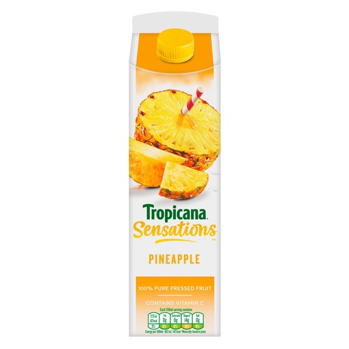 Picture of Tropicana Sensations Pineapple Juice 850ml