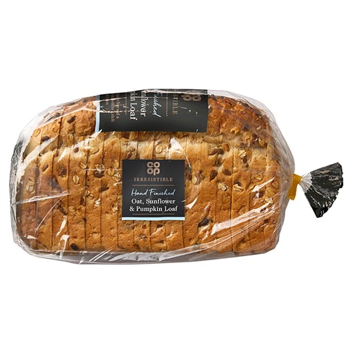 Picture of Co-op Irresistible Hand Finished Oat, Sunflower & Pumpkin Loaf 800g