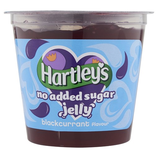 Picture of Hartley's No Added Sugar Jelly Blackcurrant Flavour 115g