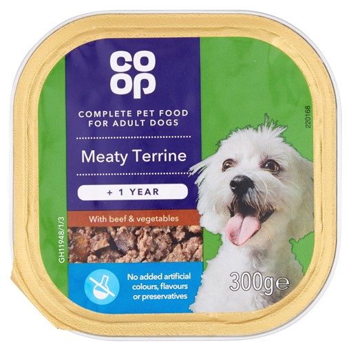 Picture of Co-op Meaty Terrine with Beef & Vegetables +1 Year 300g