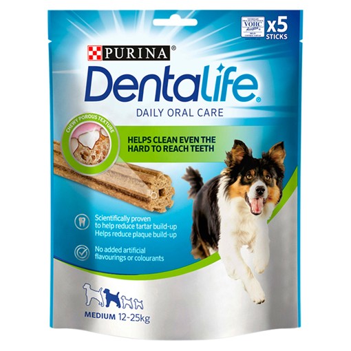 Picture of DENTALIFE Medium Dog Treat Dental Chew 5 Stick