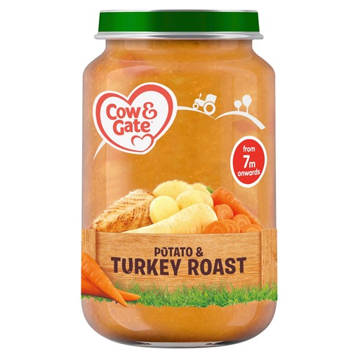 Picture of Cow & Gate Potato & Turkey Roast Jar 200g