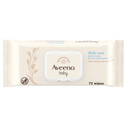 Picture of AVEENO® Baby 72 Daily Care Baby Wipes